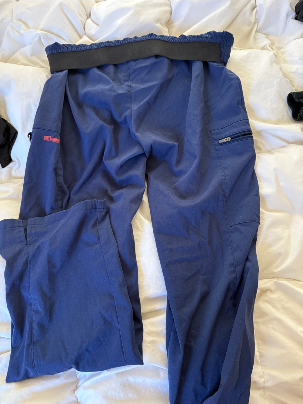 Grey's Anatomy Men's Navy Cargo Scrub Pants